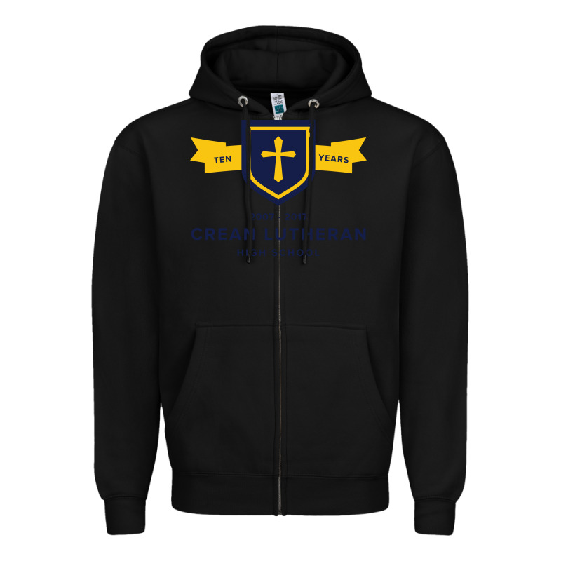 Crean Lutheran High School Zipper Hoodie by linhVisuals | Teevron