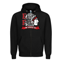 Black elizabeth forward high school Zipper Hoodie - linhVisuals