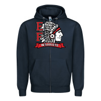 Navy elizabeth forward high school Zipper Hoodie - linhVisuals
