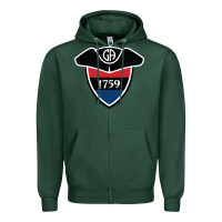 Sports Green germantown academy Zipper Hoodie - linhVisuals