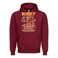 Burgundy birthday t  shirt sorry i'm already taken by sexy crazy girl october b Zipper Hoodie - linhVisuals