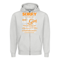 Dove Grey birthday t  shirt sorry i'm already taken by sexy crazy girl october b Zipper Hoodie - linhVisuals