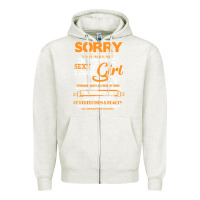Birthday T  Shirt Sorry I'm Already Taken By Sexy Crazy Girl October B Zipper Hoodie | Teevron