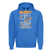 True Royal birthday t  shirt sorry i'm already taken by sexy crazy girl october b Zipper Hoodie - linhVisuals