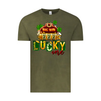 Vintage Olive St Patricks Lucky One Vintage Tee - FaDigitalArtStudio