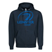 Navy the-leinster-rugby-pen Zipper Hoodie - linhVisuals