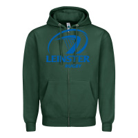 Sports Green the-leinster-rugby-pen Zipper Hoodie - linhVisuals