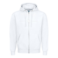 White Breathe Carolina Candyland Zipper Hoodie - linhVisuals