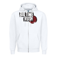 White #big #time #rush Zipper Hoodie - linhVisuals