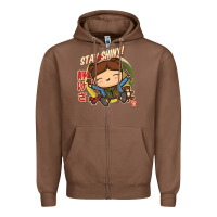 Chestnut kaylee kawaii Zipper Hoodie - linhVisuals