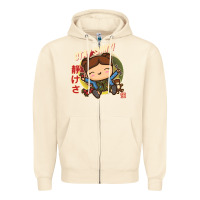 Sandshell kaylee kawaii Zipper Hoodie - linhVisuals