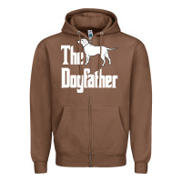 Chestnut the dogfather Zipper Hoodie - linhVisuals