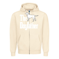 Sandshell the dogfather Zipper Hoodie - linhVisuals