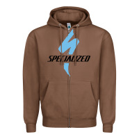 Chestnut Specialized Bikes Bicycle Zipper Hoodie - linhVisuals