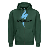 Sports Green Specialized Bikes Bicycle Zipper Hoodie - linhVisuals