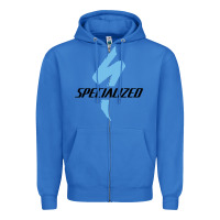 True Royal Specialized Bikes Bicycle Zipper Hoodie - linhVisuals