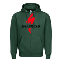Sports Green Specialized Bikes Bicycle Zipper Hoodie - linhVisuals