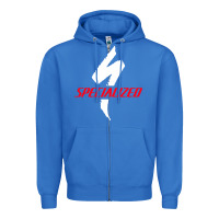 True Royal Specialized Bikes Bicycle Zipper Hoodie - linhVisuals