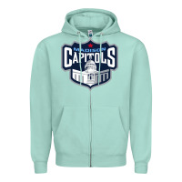 Seafoam madison capitols Zipper Hoodie - linhVisuals