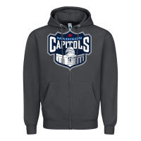 Smoke madison capitols Zipper Hoodie - linhVisuals