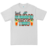 Dove Grey sweet summer time cocktail Premium Tee - CowCowDesign