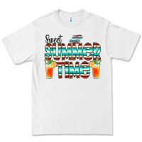 White sweet summer time cocktail Premium Tee - CowCowDesign