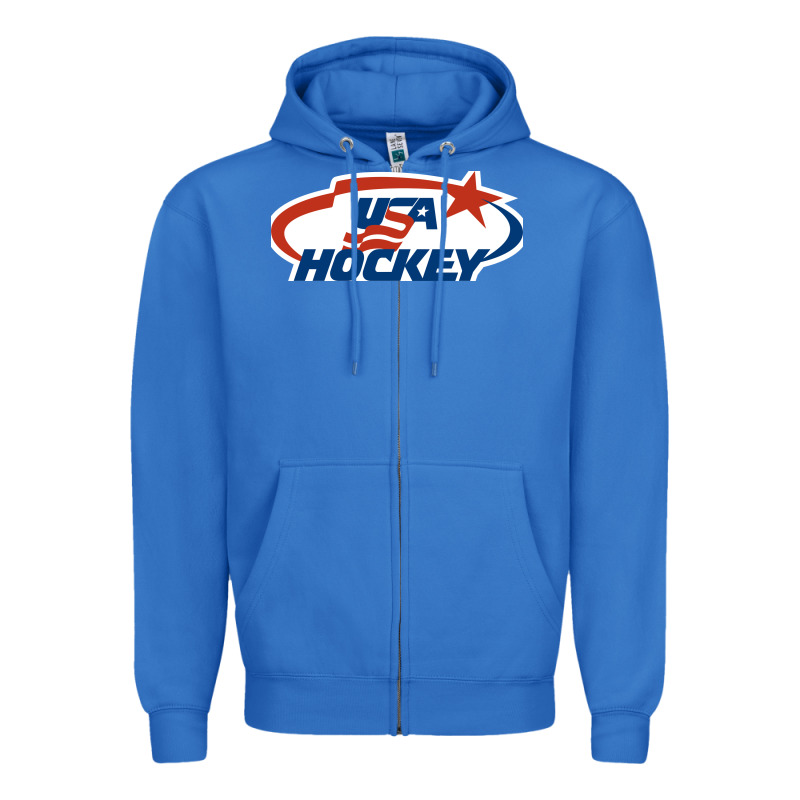 Usa Hockey Zipper Hoodie by linhVisuals | Teevron