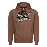 Chestnut muskegon lumberjacks dc143c Zipper Hoodie - linhVisuals