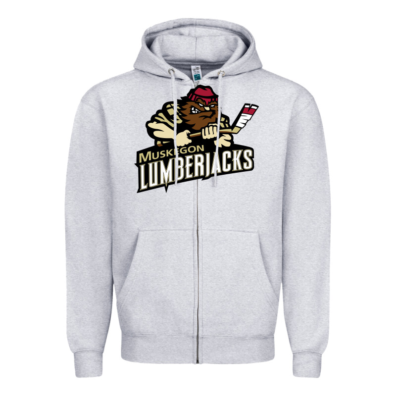 Muskegon Lumberjacks Dc143c Zipper Hoodie by linhVisuals | Teevron