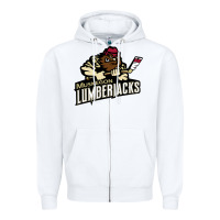 White muskegon lumberjacks dc143c Zipper Hoodie - linhVisuals