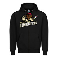 Black muskegon lumberjacks dc143c Zipper Hoodie - linhVisuals