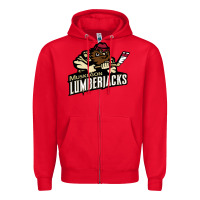 Red muskegon lumberjacks dc143c Zipper Hoodie - linhVisuals