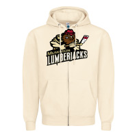 Sandshell muskegon lumberjacks dc143c Zipper Hoodie - linhVisuals