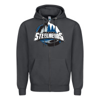Smoke idaho steelheads mountain Zipper Hoodie - linhVisuals