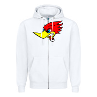 White woody woodpecker tshirt Zipper Hoodie - linhVisuals