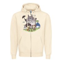 Sandshell totorooo tshirt Zipper Hoodie - linhVisuals