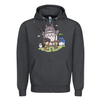 Smoke totorooo tshirt Zipper Hoodie - linhVisuals