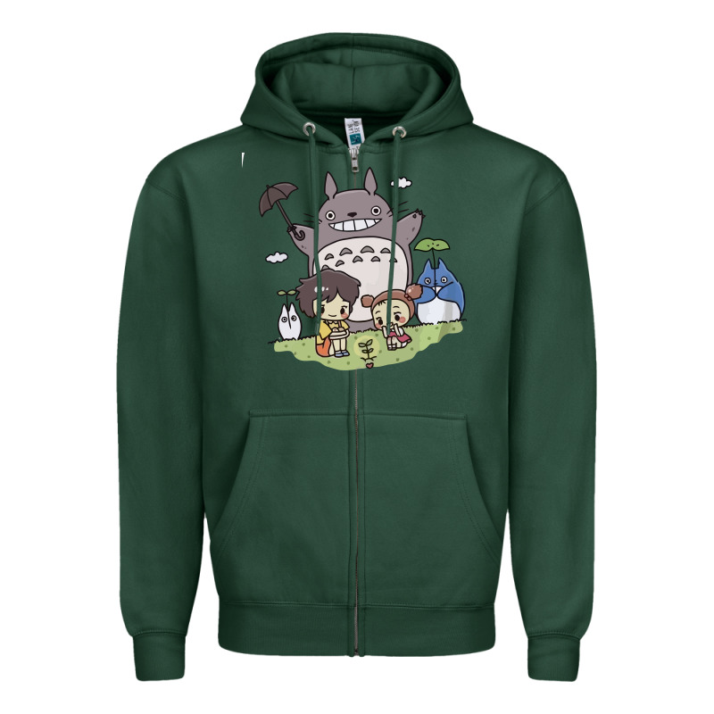 Totorooo Tshirt Zipper Hoodie by linhVisuals | Teevron