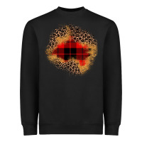 Black christmas patch Heavyweight Sweatshirt - JahusDesignShop