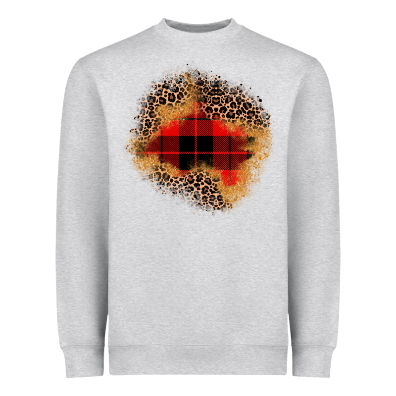 Christmas Patch Heavyweight Sweatshirt by JahusDesignShop | Teevron