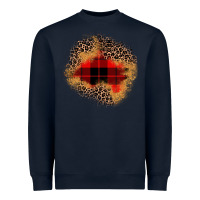 Navy christmas patch Heavyweight Sweatshirt - JahusDesignShop
