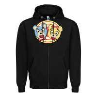 Black avenue q bad idea bears Zipper Hoodie - linhVisuals