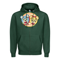 Sports Green avenue q bad idea bears Zipper Hoodie - linhVisuals