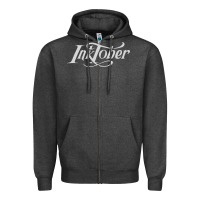 Charcoal Heather inktober t shirt Zipper Hoodie - linhVisuals