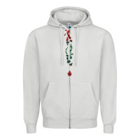 Dove Grey Maldives Map Flag Drawing Line Art Zipper Hoodie - linhVisuals