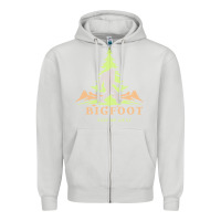 Dove Grey bigfoot t  shirt bigfoot take me away t  shirt Zipper Hoodie - linhVisuals