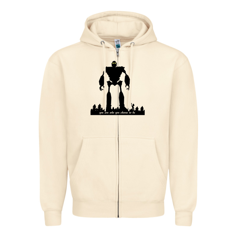 Iron Giant Zipper Hoodie by linhVisuals | Teevron