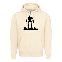 Sandshell iron giant Zipper Hoodie - linhVisuals