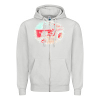 Dove Grey tractor t  shirt tractor t  shirt Zipper Hoodie - linhVisuals