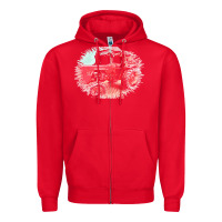 Red tractor t  shirt tractor t  shirt Zipper Hoodie - linhVisuals